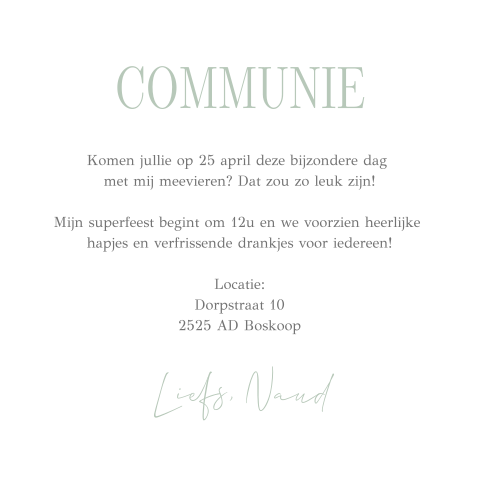 Kaart binnenkant