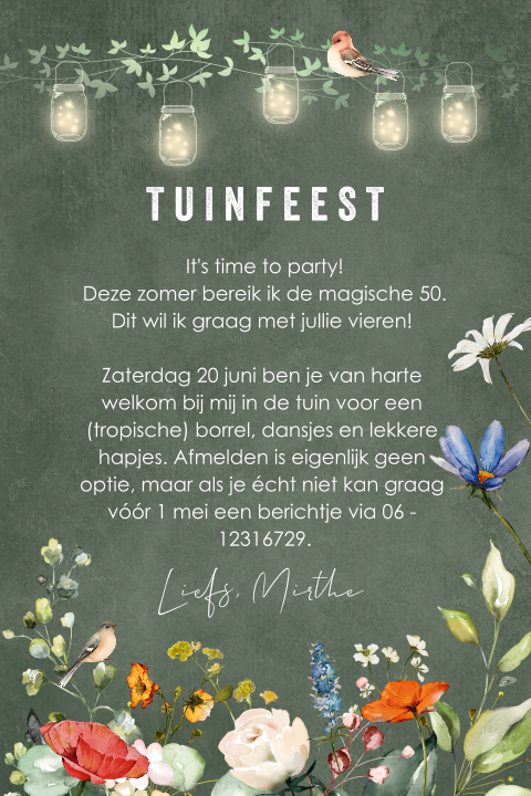 Kaart binnenkant