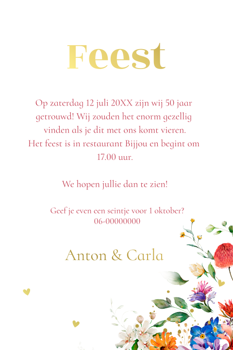 Kaart binnenkant