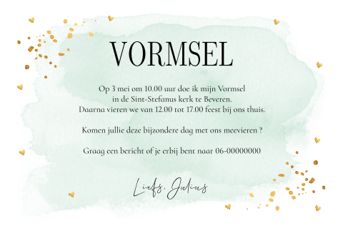Kaart binnenkant