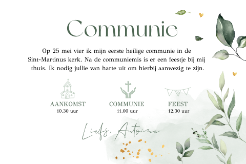 Kaart binnenkant