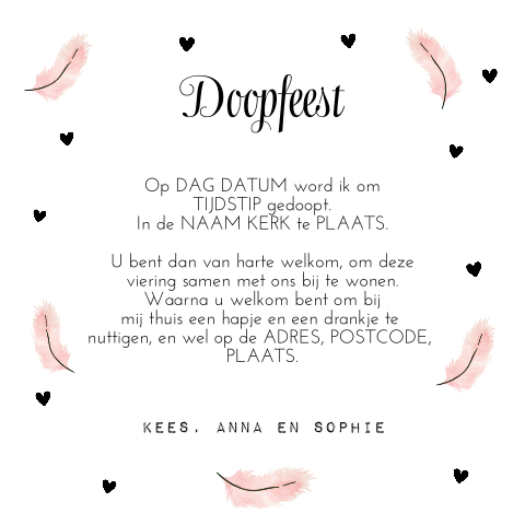 Kaart binnenkant