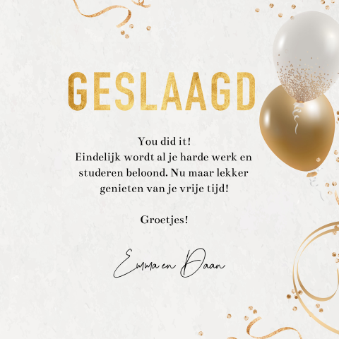 Kaart binnenkant