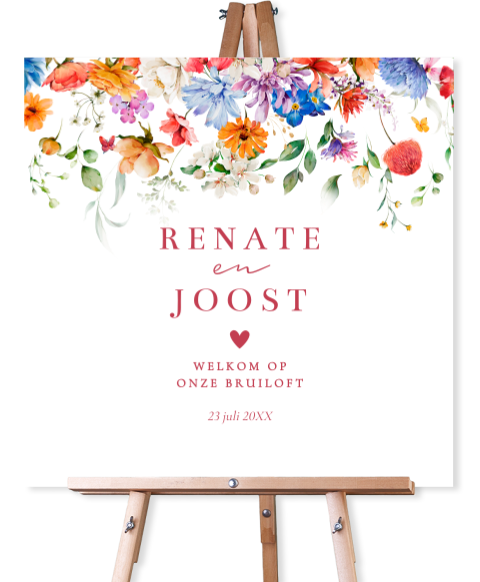 Bruiloftsbord zomerse gekleurde bloemen Blossoming Flowers