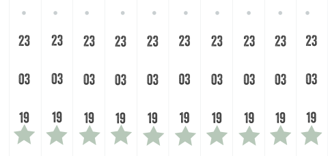 DIY labeltjes kaartje met datum en groen sterretje