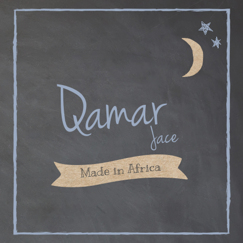 Stoer adoptiekaartje zoon met krijtbord look, stempel en maan versje