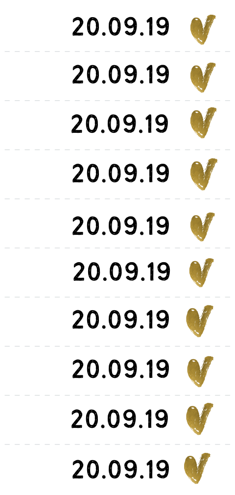 DIY labeltje los bij geboortekaartje zelf maken