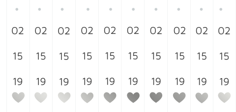 DIY labeltjes kaartje met datum en écht zilverfolie hartje