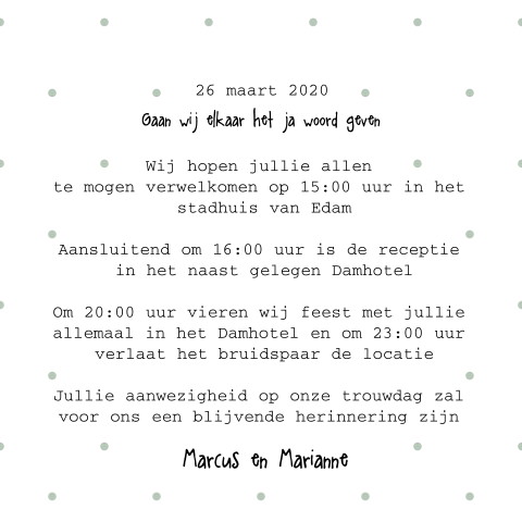 Kaart binnenkant