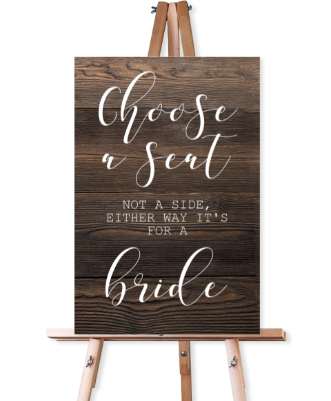 Hout look choose a seat