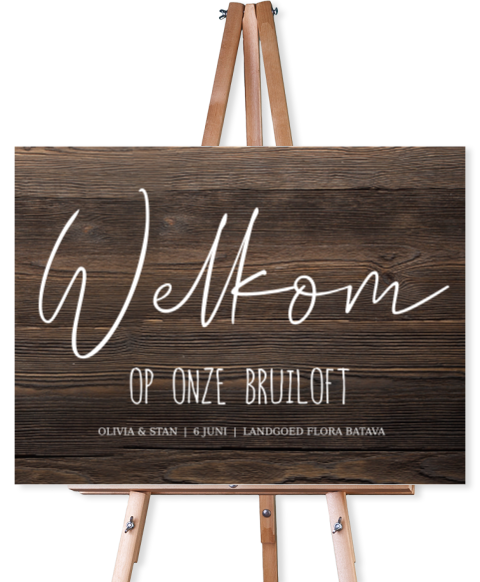 Hippe liggende hout look grafisch zelf maken