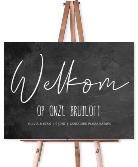 Hippe liggende krijtbord look grafisch zelf maken