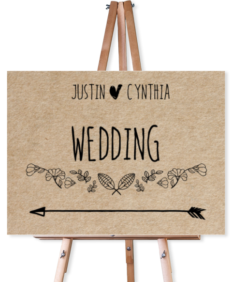 Hippe liggende kraft look met pijl