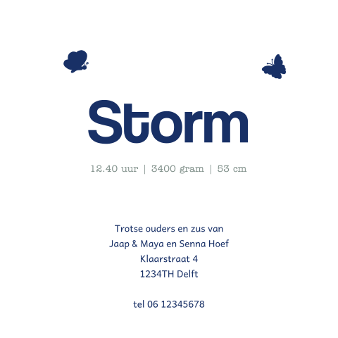 Kaart binnenkant