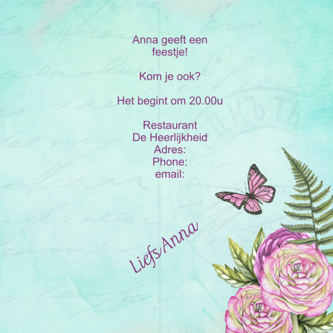 Kaart binnenkant