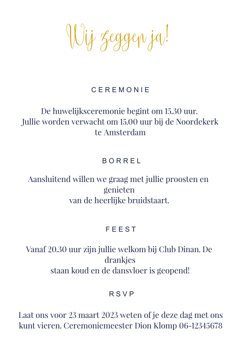 Kaart binnenkant