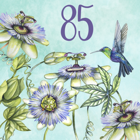 Uitnodiging voor een 85e verjaardag