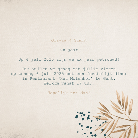 Kaart binnenkant