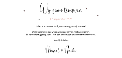 Kaart binnenkant
