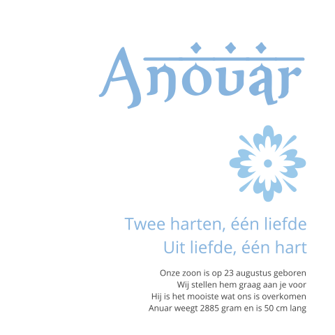 Kaart binnenkant