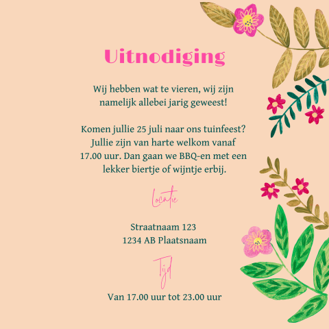 Kaart binnenkant