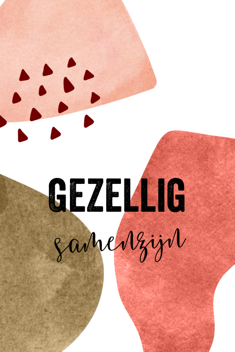 Moderne uitnodiging voor een etentje diner