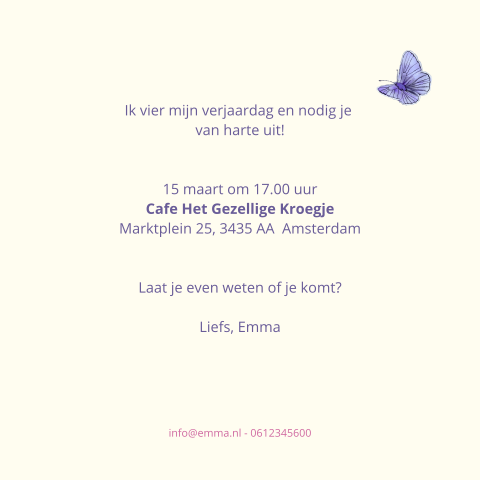 Kaart binnenkant