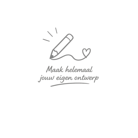 Vierkant extra kaartje ontwerpen