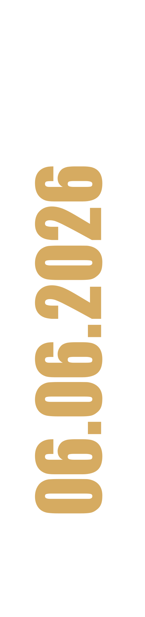 Langwerpig label met een datum 16 stuks