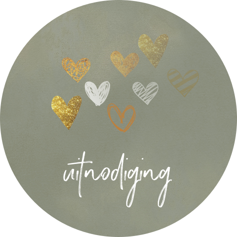 Sluitsticker vel 25 stuks groen