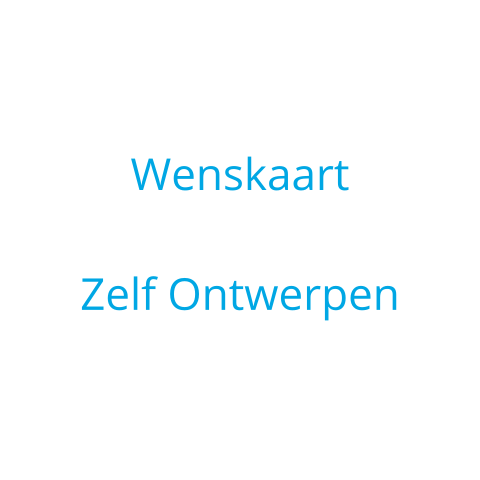 Wenskaart zelf maken