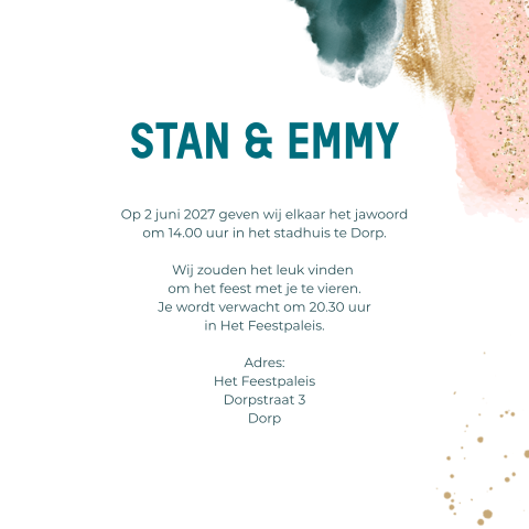 Kaart binnenkant