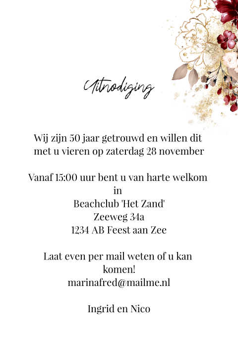 Kaart binnenkant