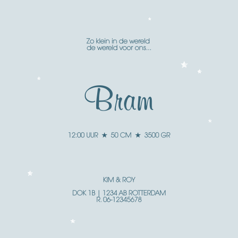 Kaart binnenkant