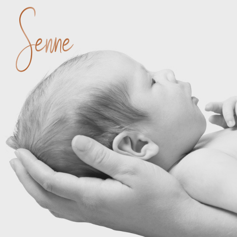 Strak geboortekaartje jongen of meisje met foto en hoogglans