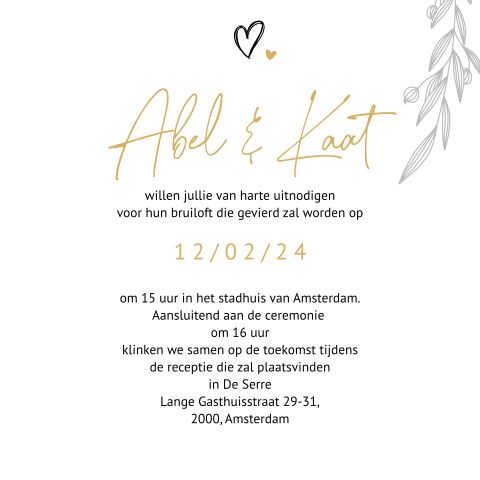 Kaart binnenkant