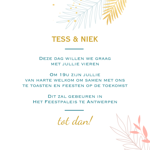 Kaart binnenkant
