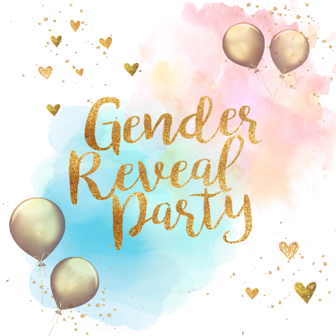 uitnodiging gender reveal party