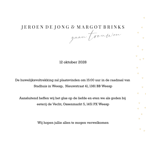 Kaart binnenkant
