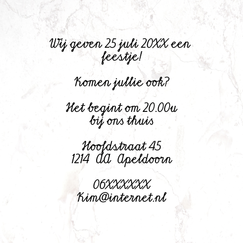 Kaart binnenkant