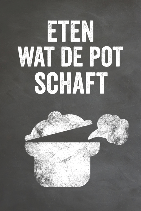 Grappige uitnodiging etentje of diner