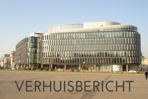 Zakelijk verhuisbericht met eigen foto en logo