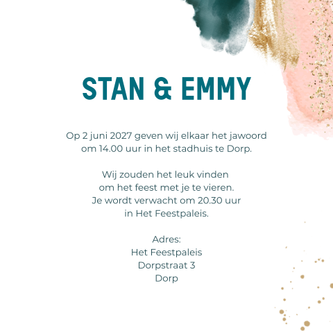 Kaart binnenkant