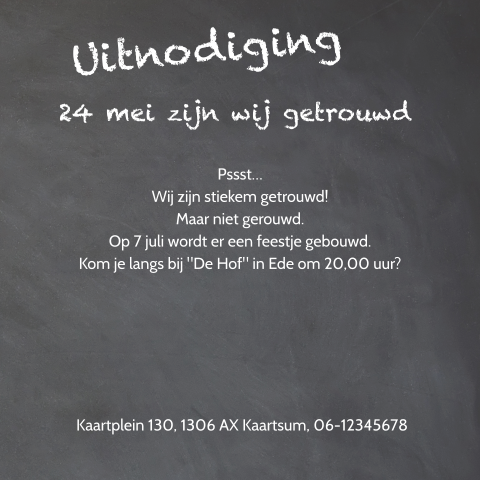 Kaart binnenkant