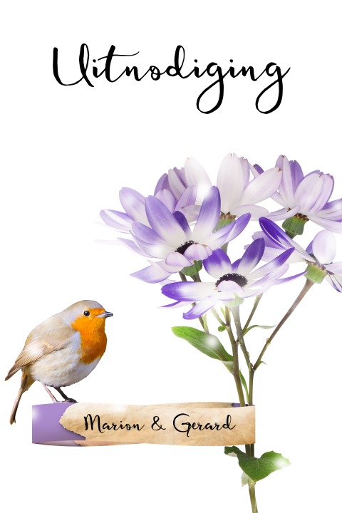 Uitnodiging Jubileum feestje 40 jaar getrouwd