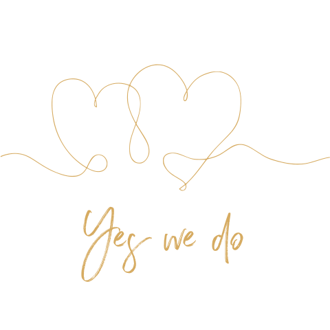 Sluitzegel met 2 harten verstrengeld