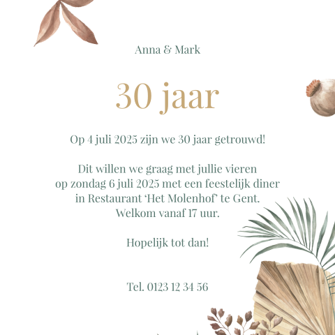 Kaart binnenkant