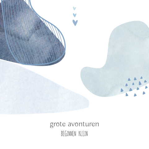 Wenskaart hip voor de geboorte van een zoon