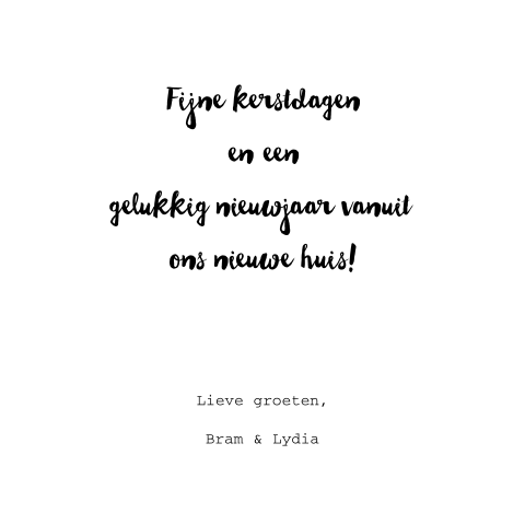 Kaart binnenkant