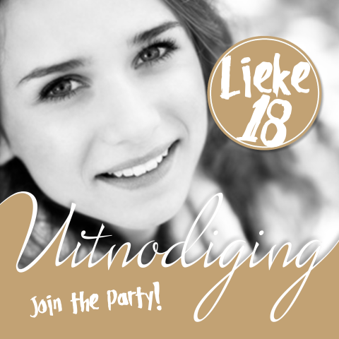 Uitnodiging voor een 18e verjaardag